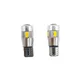 Bombillo Muelita con Lupa Cld T10 6 Led Canbus SMD 12V Amber